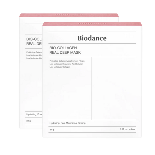 Biodance - Masque Rose au Bio Collagène (4 pièces)